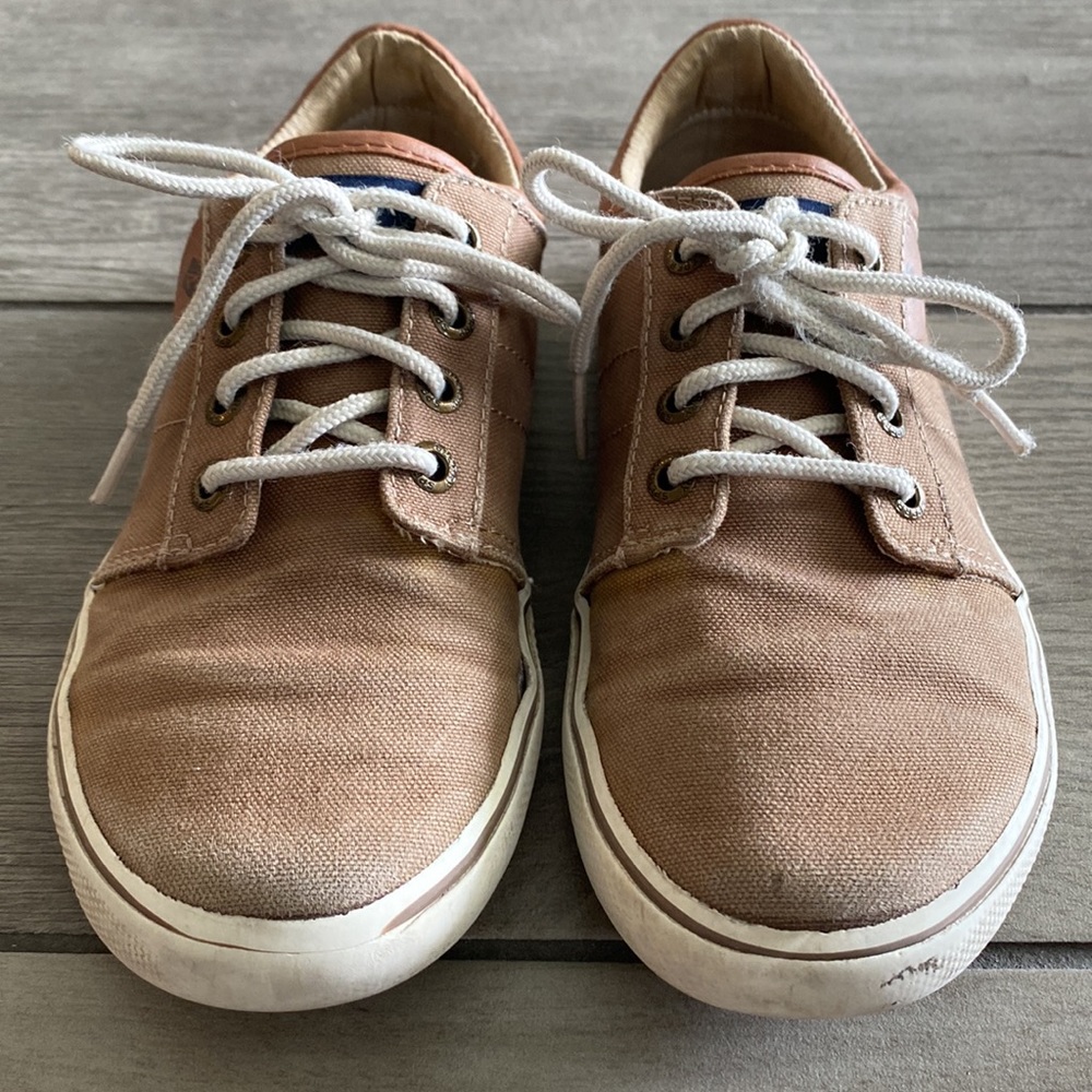 Boys Sperry Ollie Shoes - Tan/Khaki - Picture 2 of 8